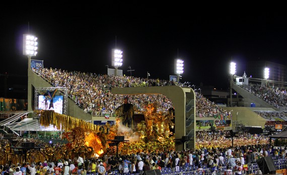 Sambodromo in Rio for Carnival