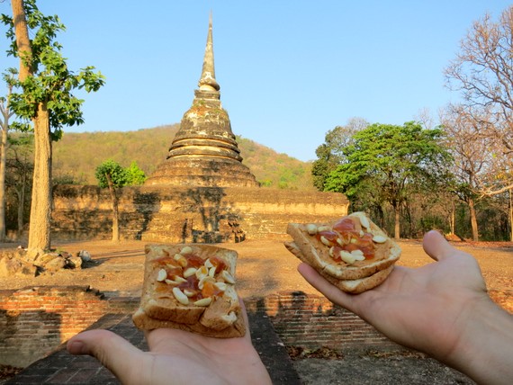 PB & Jelly at Farming the temples of Sukhothai