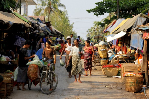myanmar markets