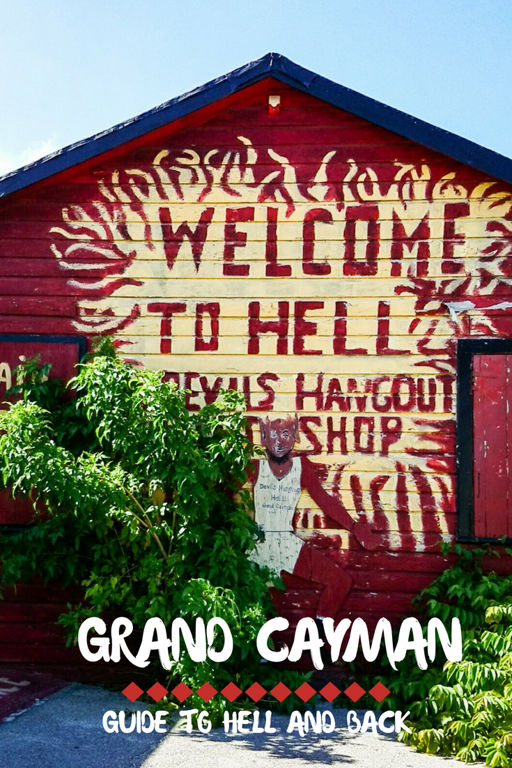 Grand Cayman Hell Gift Shop