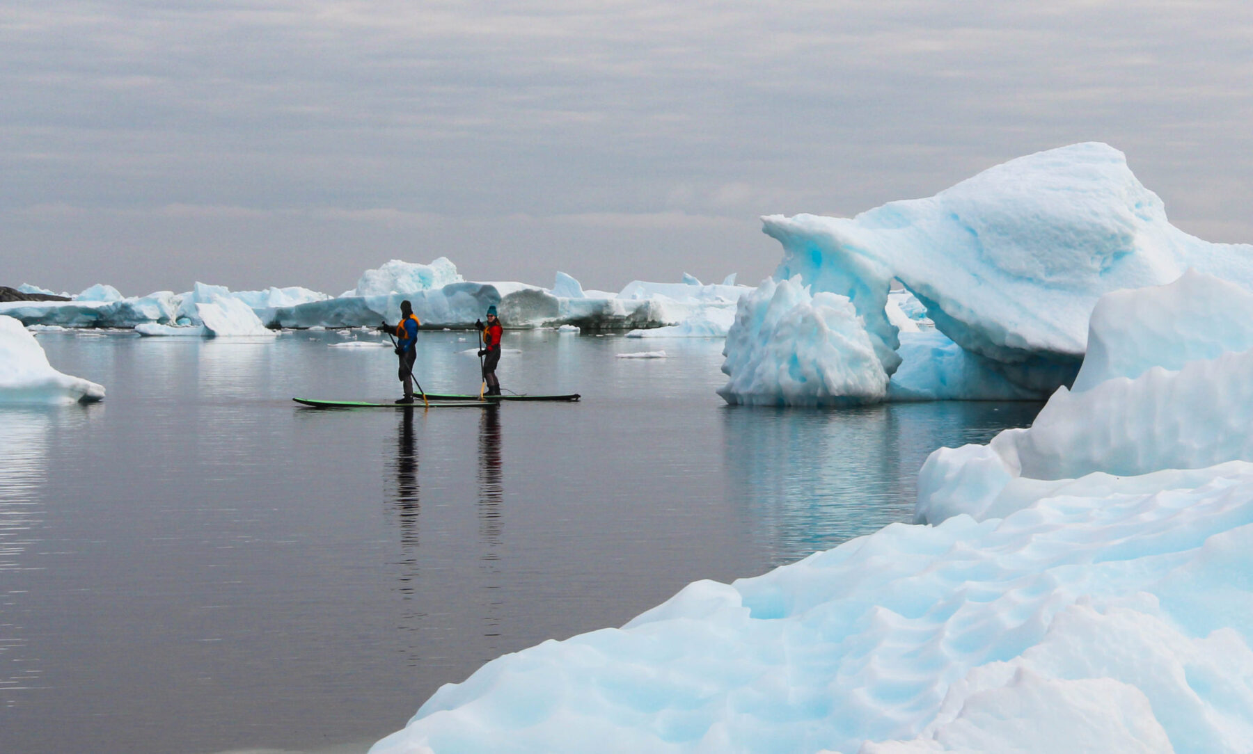 VIDEO: Standup Paddleboarding Antarctica